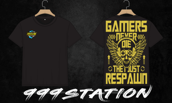 Clothes Gamers Never Die They Just Respawn